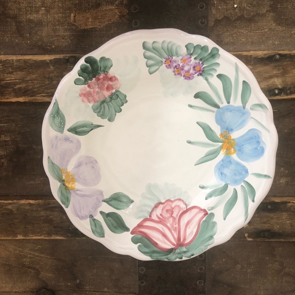 fortebraccio ceramiche dipinto a mano italy salad